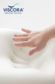 VISCORA Ortopedik Visco Boyun ve Omurga Destek Yastığı – Yan ve Sırt Üstü Uyku İçin Ergonomik thumbnail 8