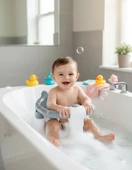 TommyBaby Lüx Banyo Oturağı Mama Oturağı Bebek Banyo Oturağı thumbnail 2