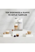 Nespreso F541 Gran Latissima Süt Çözümlü Espresso Kahve Makinesi,Beyaz thumbnail 5