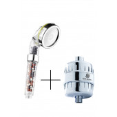 mak supply Duş Filtresi Ve Duş Başlığı '' 2 Li Set. - 1