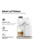 Nespreso F541 Gran Latissima Süt Çözümlü Espresso Kahve Makinesi,Beyaz thumbnail 2
