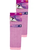 Parex Easy Mikrofiber Temizlik Bezi 2' Li Paket İkili Set Toplam 4 Adet thumbnail 2