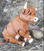 İnek 3D Oynar Eklem Hareketli Büyük Boy Maskot İnek Figür Oyuncak Biblo Yılbaşı Doğum Günü Hediye thumbnail 5