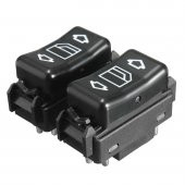 2 ADET MERCEDES W124 CAM AÇMA KAPAMA ANAHTARI 6PİN - 1