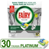 Fairy Platinum Kapsül 30 lu Limon Kokulu x 4 Adet thumbnail 2