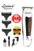 Lesima Ls-1000 Silver Serisi T-bıçak Saç, Sakal, Ense, Çizim  Tıraş Makinesi thumbnail 1
