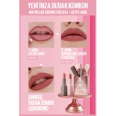 Maybelline NY Serum Etkili Hyalüronik Asit ve Besleyici Yağ İçeren Ruj - 002 Maybe It's thumbnail 12