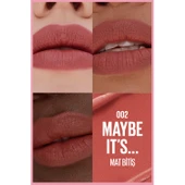 Maybelline NY Serum Etkili Hyalüronik Asit ve Besleyici Yağ İçeren Ruj - 002 Maybe It's thumbnail 10