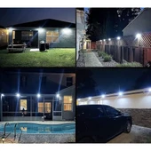 100 Led Dış Mekan Solar Aydınlatma Fotoselli Solar Lamba thumbnail 2