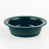 Lepus Renkli Seramik Kedi Köpek Mama ve Su Kabı Yeşil 520 ml thumbnail 2