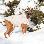 GF PET Arctic Parka Köpek Montu Bej Large thumbnail 4