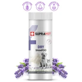 Supravet Dry Shampoo Lavanta Özlü Kedi Köpek Toz Şampuan 150 ml thumbnail 1