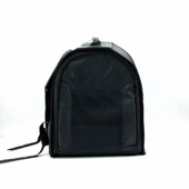 Lepus Cool Backpack Kedi Köpek Taşıma Çantası Siyah 32X26X43 Cm thumbnail 4