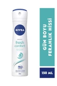 Nivea Kadın Sprey Deodorant Fresh Comfort,48 Saat Deodorant Koruması,150ml,uzun Süren Ferahlık thumbnail 1