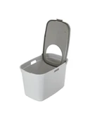 Moderna Top Cat Kapalı Kedi Tuvaleti Gri 59 Cm thumbnail 2