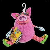 Fat Cat Gruntleys Sesli Peluş Köpek Oyuncağı 19x15x8 Cm thumbnail 2