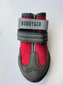 Buddy Co Megastone  Kauçuk Dış Taban Köpek Ayakkabısı Kırmızı No 3 4,5 Cm thumbnail 1