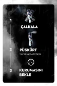 Nivea Men Erkek Sprey Deodorant Black&white Invisible Fresh 150ml,48 Saat Anti-perspirant Koruma thumbnail 1
