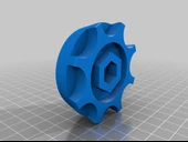 Toyota Corolla yedek lastik stepne bağlantı kolu aparatı - 6490446 thumbnail 1