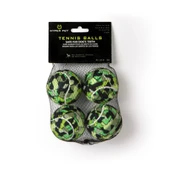 Hyper Pet 4'lü  Green Camo Tenis Topu Orta Boy 6.5 Cm thumbnail 1