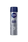 Nivea Men Erkek Sprey Deodorant Silver Protect 48 Saat Anti-perspirant Koruma 150ml thumbnail 7