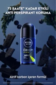 NIVEA Men Erkek Roll-on Deodorant Deep Extreme 50ml, 72 Saat Anti-perspirant Ter Koruma, Yeni Enerji thumbnail 1