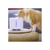 Aclıum Sensörlü Kedi Köpek Su Sebili 185X185X201 mm thumbnail 2