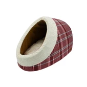 Lepus Mia Alaska Yatak Ekose Kırmızı 40x50x30 Cm thumbnail 1