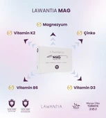 LAWANTIA Mag Magnezyum Çinko+Vitamin B6+K2+D3 60 Tablet thumbnail 2
