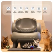 Neakasa Üstü Açık Akıllı Kedi Tuvaleti 25.79X22.64X19.29 İnch thumbnail 2
