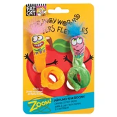 Fat Cat Springy Worms Kedi Otlu 2'li Peluş Kedi Oyuncağı thumbnail 1