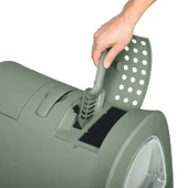 Imac Zuma 2nd Lıfe Torbalı Kapalı Kedi Tuvaleti Yeşil 56x40x42,5 Cm thumbnail 3