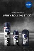 Nivea Men Erkek Sprey Deodorant Black&white Invisible Original 150ml,48 Saat Anti-perspirant Koruma thumbnail 7