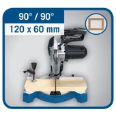 Scheppach HM 80L Lazerli Gönye Kesme 210 mm thumbnail 4