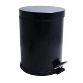 Onno Siyah Pedallı Çöp Kovası 5 Lt thumbnail 1