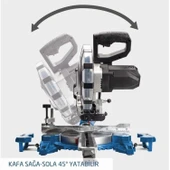 Scheppach HM254SPX 254 mm Gönye Kesme Makinesi thumbnail 7