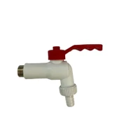 Komplus 1/2 Plastik Küresel Musluk thumbnail 1