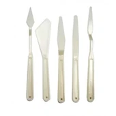 Luna Beyaz Spatula Seti 5 Parça thumbnail 1