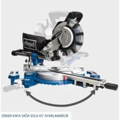 Scheppach HM254SPX 254 mm Gönye Kesme Makinesi thumbnail 8