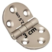 Yüksel Oval Alüminyum Kasa Menteşesi 3 cm thumbnail 3