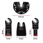 Einhell Raspalama Uç Seti 4 Parça thumbnail 15