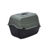 Beeztees Kapalı Kedi Tuvaleti Koku Filtreli Antrasit Koyu Mavi 64x44x46 Cm thumbnail 2