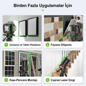 KOBB KBL36G 40 Metre Otomatik Hizalama Yeşil Lazer thumbnail 4