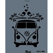 Rich New Seri N-404 Stencil 35x25 cm thumbnail 1