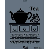 Rich New Seri N-434 Stencil 35x25 cm thumbnail 3