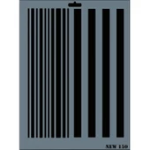 Rich New Seri N-150 Stencil 35x25 cm thumbnail 3