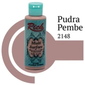 Rich Multi Surface 2148 Pudra Pembe Akrilik Boya 120 cc thumbnail 10