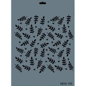 Rich New Seri N-159 Stencil 35x25 cm thumbnail 1