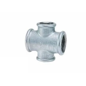 1 1/2 X3/4X1 1/2X3/4 Galvanizli İstavroz İnegal Te thumbnail 2