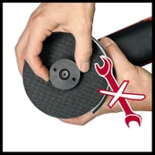 Einhell TE AG 125/1010 CE QDevir Ayarlı Avuç Taşlama thumbnail 2